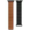Beline Magnetic Pro náramok pre Apple Watch 38/40/41mm čierny/hnedý