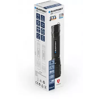 Blaupunkt BT-FL8066 LED baterka so zoomom, 1600 lm (BLAUPUNKTBT-FL8066)