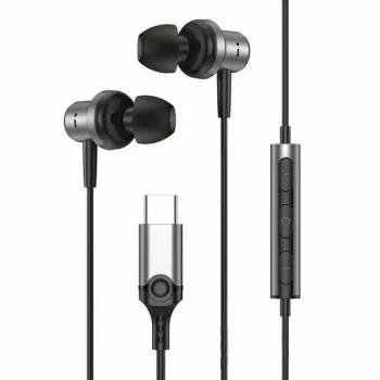 Beline In-Ear slúchadlá USB-C SK193 čierne