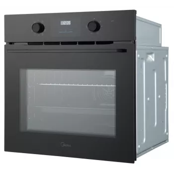 Midea MBO65M80D2-BK Vstavaná elektrická rúra, 70 l, 3 kW, A, čierna