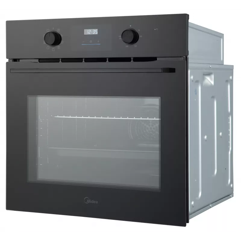 Midea MBO65M80D2-BK Vstavaná elektrická rúra, 70 l, 3 kW, A, čierna