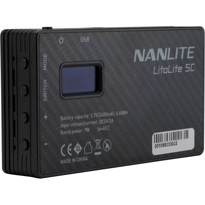 Nanlite Litolite 5C RGBWW vreckové LED svetlo (15-2018)