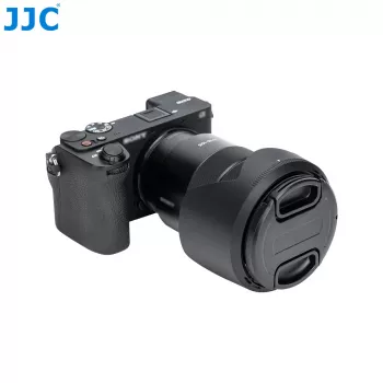 JJC bajonetová slnečná clona pre Sony E PZ 18-105mm F4 G OSS (náhrada za ALC-SH128)