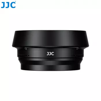 JJC LH-JXHALF Slnečná clona s adaptérovým krúžkom filtra 37 mm pre Fujifilm X Half, čierna