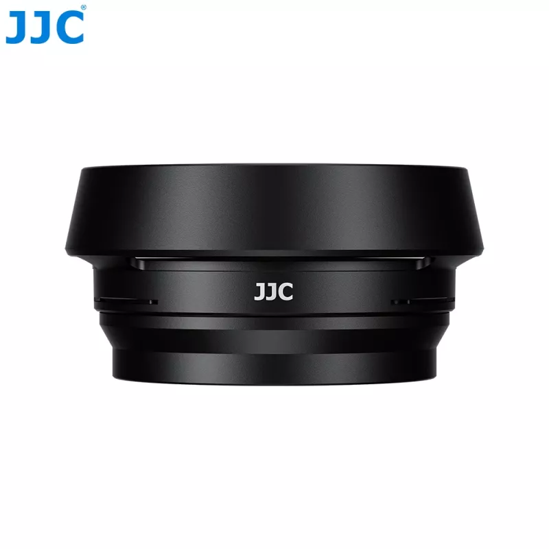 JJC LH-JXHALF Slnečná clona s adaptérovým krúžkom filtra 37 mm pre Fujifilm X Half, čierna