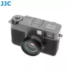 JJC LH-JXHALF Slnečná clona s adaptérovým krúžkom filtra 37 mm pre Fujifilm X Half, čierna
