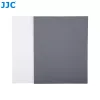 JJC GC Series 2-in-1 sada fotografických kalibračných kariet – 18% šedá karta & karta vyváženia bielej, 20 x 25 cm, odolný plast, s popruhom