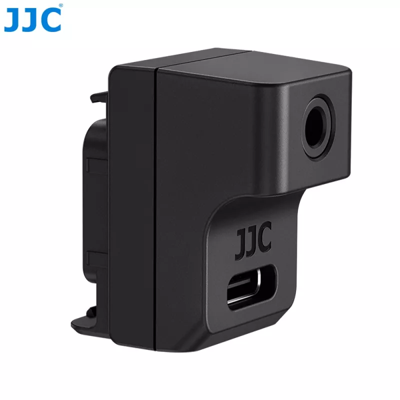 JJC audio adaptér pre Insta360 Ace Pro 2 na 3,5-mm mikrofón + nabíjačka / AD-ACEP2