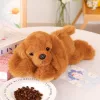 LEAN TOYS Plyšový kokeršpaniel s vyváženými labkami hnedý 30 cm