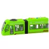 LEAN TOYS City Metro električka s dverami, svetlom a zvukom, zelená 1:16