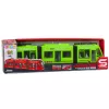 LEAN TOYS City Metro električka s dverami, svetlom a zvukom, zelená 1:16