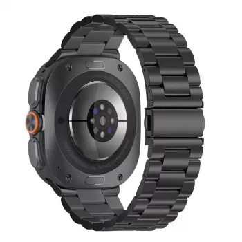 TECH-PROTECT nerezový náramok pre Samsung Galaxy Watch Ultra 1/2 47mm čierny