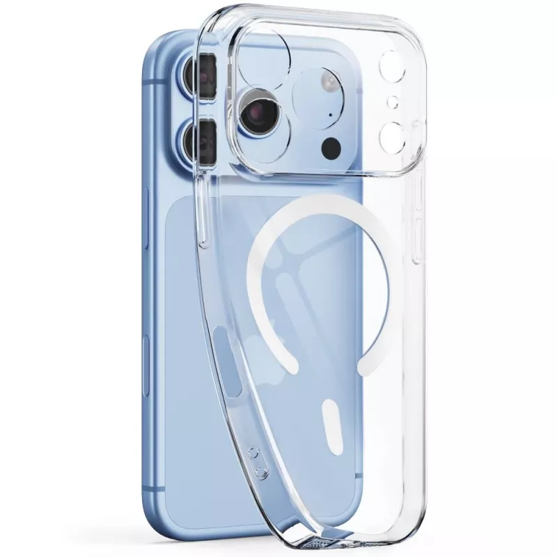 Tech-Protect Flexair MagSafe puzdro pre iPhone 17 Pro Max / 18 Pro Max, transparentné