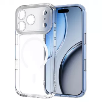Tech-Protect MagPeak MagSafe Clear puzdro pre iPhone 17 Pro Max / 18 Pro Max