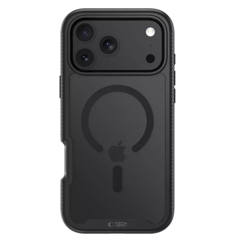 Tech-Protect Defense MagSafe puzdro pre iPhone 17 Pro Max / 18 Pro Max, matná čierna