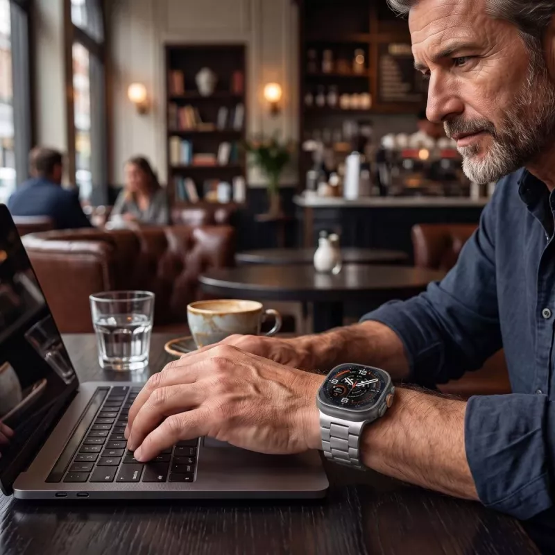 TECH-PROTECT nerezový článkový náramok pre Samsung Galaxy Watch Ultra 1 / 2 (47mm) - strieborný