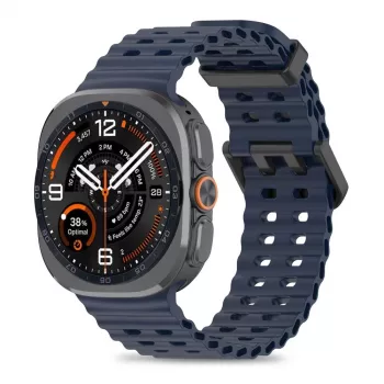 Tech-Protect Iconband Pro silikónový náramok pre Samsung Galaxy Watch Ultra 1/2 47mm modrý
