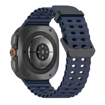 Tech-Protect Iconband Pro silikónový náramok pre Samsung Galaxy Watch Ultra 1/2 47mm modrý