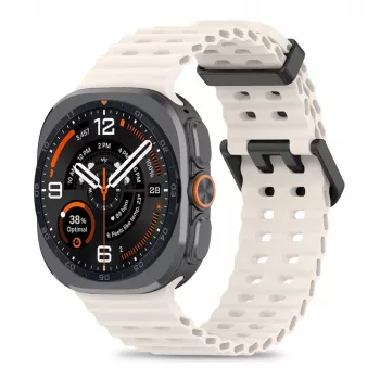 Tech-Protect Iconband Pro náramok pre Samsung Galaxy Watch Ultra 1/2 47mm Starlight fluorelastomérový športový náramok