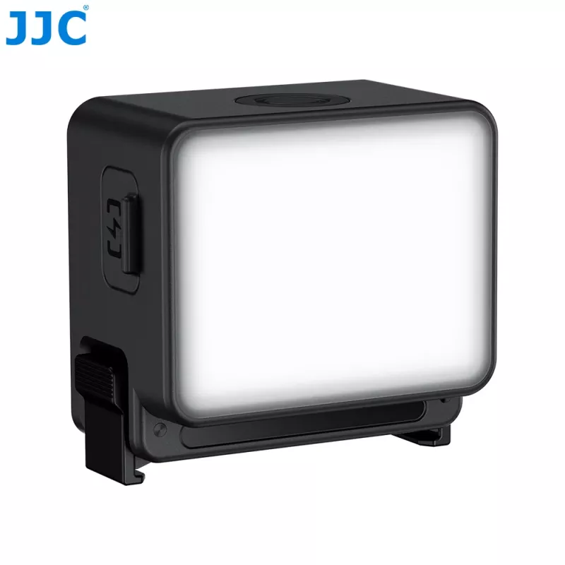 JJC LED-Nano LED videoleuchta pre DJI Osmo Action 6 / Osmo Nano, 6500K, 500mAh, USB-C, IPX5