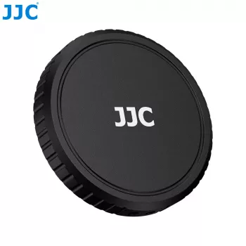 JJC LRR-OA6K2 sada krytky objektívu a ozdobných krúžkov pre DJI Osmo Action 6 (čierna krytka, červené a modré krúžky)