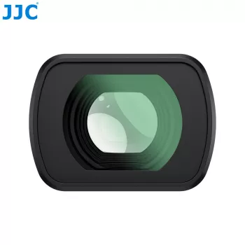 JJC 0,72x širokouhlý objektív pre DJI Osmo Pocket 3 / 4, magnetické uchytenie, viacvrstvové optické sklo, čierna
