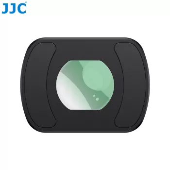 JJC 0,72x širokouhlý objektív pre DJI Osmo Pocket 3 / 4, magnetické uchytenie, viacvrstvové optické sklo, čierna