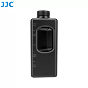 JJC balenie 3 ks 1L HDPE fliaš na skladovanie chemikálií pre fotografiu v temnej komore