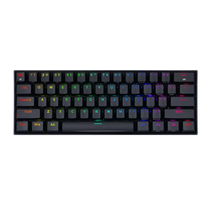 REDRAGON DRACONIC PRO mechanická 61-tlačidlový RGB Bluetooth 5.0 herná klávesnica - čierna