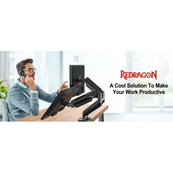 Redragon GMK-915 kondenzátorový USB mikrofón so stojanom