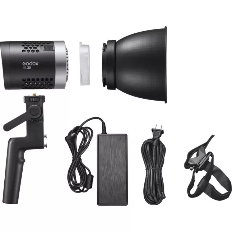 Godox ML30 30W COB LED monolight denné svetlo 5600K CRI 96+ TLCI 97+ s Bluetooth app ovládaním