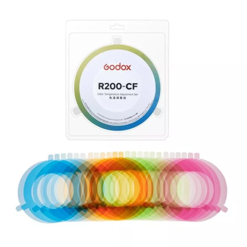 Godox R200-CF sada farieb pre R200 prstencový blesk