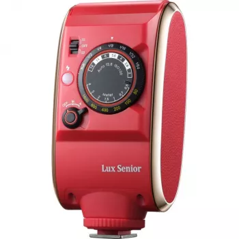 Godox Lux Senior retro kamerový blesk červený