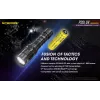 Nitecore NT-P20I-UV taktická baterka s UV svetlom, 1800 lúmenov, USB-C nabíjanie, IP68, čierna
