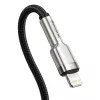 Baseus Cafule USB-C na Lightning PD 20W rýchlonabíjací kábel 0,25 m čierny