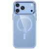 Tech-Protect Magmat MagSafe Clear puzdro pre iPhone 17 Pro Max / 18 Pro Max - svetlomodrá/transparentná