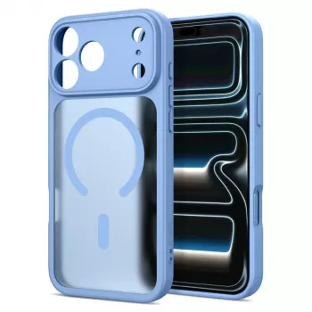 Tech-Protect BasicMag MagSafe puzdro pre iPhone 17 Pro Max / 18 Pro Max, matná svetlomodrá
