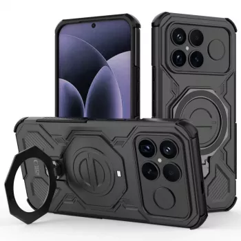 TECH-PROTECT TacticStand MagSafe puzdro pre Xiaomi Poco F8 Ultra - čierne
