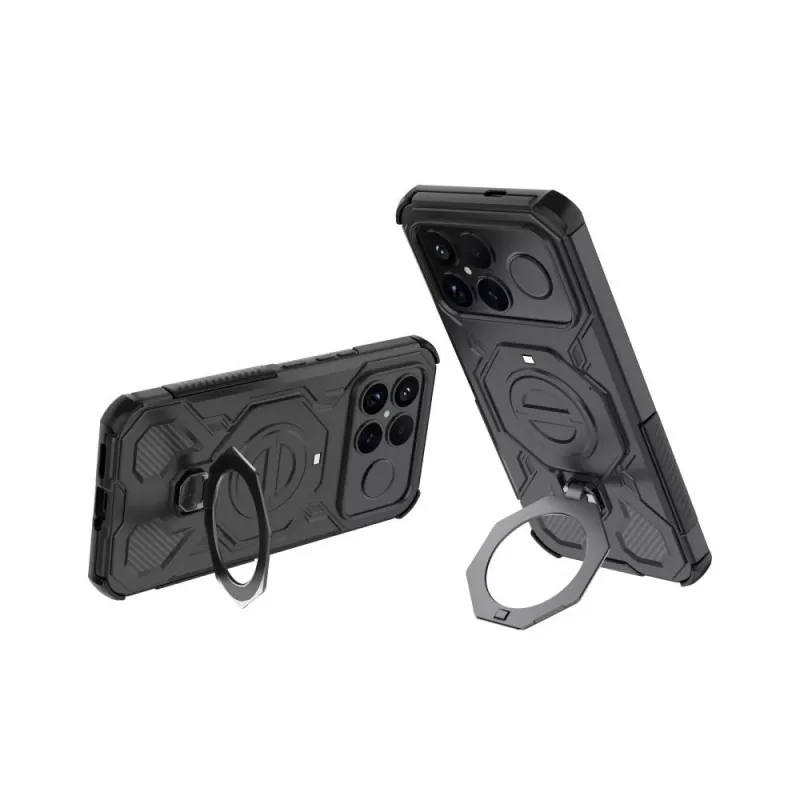 TECH-PROTECT TacticStand MagSafe puzdro pre Xiaomi Poco F8 Ultra - čierne
