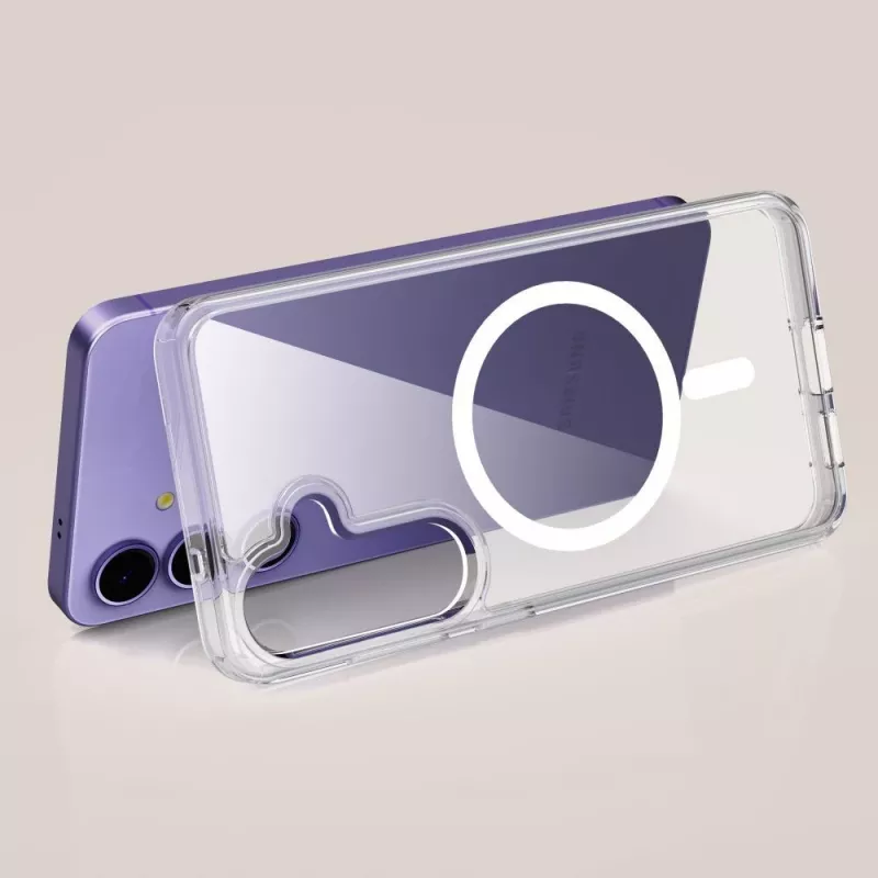Tech-Protect Flexair Hybrid MagSafe puzdro pre Samsung Galaxy S25 Edge - transparentné