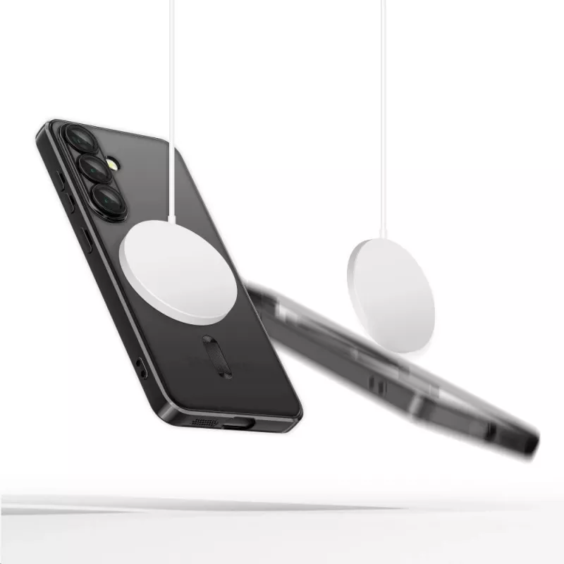 Tech-Protect Magflex MagSafe puzdro pre Galaxy S25 Edge lesklé čierne