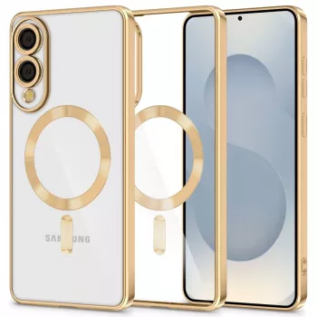 Tech-Protect Magflex MagSafe puzdro pre Samsung Galaxy S25 Edge Shiny Gold
