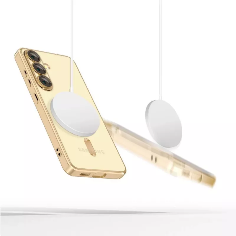 Tech-Protect Magflex MagSafe puzdro pre Samsung Galaxy S25 Edge Shiny Gold