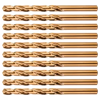 NEO TOOLS HSS-Co vrták do kovu 7,0 mm, balenie 10 ks (DIN 338, krížové brúsenie, 135°)