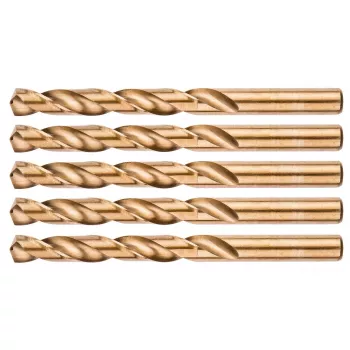 NEO TOOLS HSS-Co špirálový vrták z kobaltu do kovu, 12,0 mm, balenie 5 ks (DIN 338, uhol hrotu 135°)
