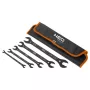 NEO TOOLS superploché obojstranné vidlicové kľúče, 4-in-1, 6-27 mm (20 veľkostí), sada 5 ks