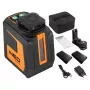 NEO TOOLS 75-144 Green Beam 5-líniový laserový nivelačný prístroj 20 m s magnetickým uchytením a kufrom