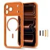 TECH-PROTECT MagPeak MagSafe Clear Case pre iPhone 17 Pro / 18 Pro - Cosmic Orange