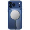 TECH-PROTECT MagPeak MagSafe Clear Case pre iPhone 17 Pro Max / 18 Pro Max – tmavomodrá