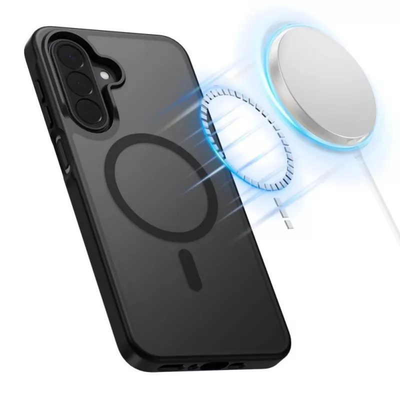 Tech-Protect Magmat MagSafe puzdro pre Samsung Galaxy A36 / A37 / A56 / A27 5G - matná čierna